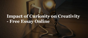 Impact of Curiosity on Creativity- Free Essay Online