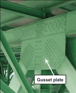 Guesset plate